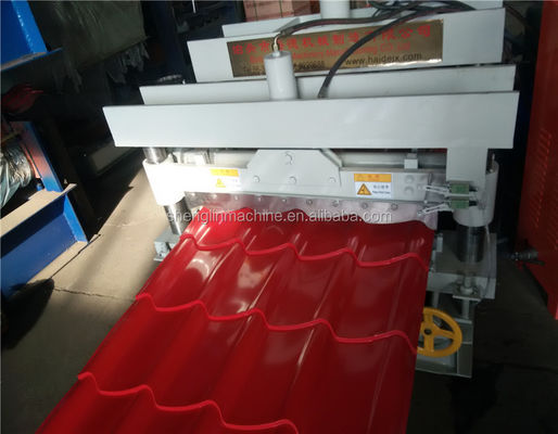 Roof And Wall Panel Rollformer , Complete Single Roll Forming Production Line