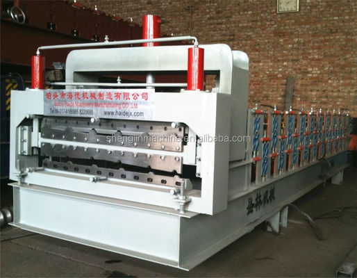 Roof Panel Roll Forming Machine  Roof Sheet Metal Tile Making Machine Price