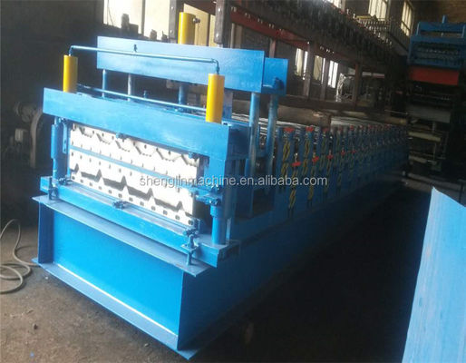 Roof Panel Roll Forming Machine  Roof Sheet Metal Tile Making Machine Price