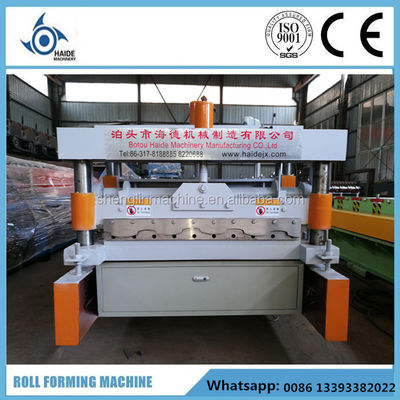 Metal Sheet Roof Forming Equipment , Automatic Roofing Sheets Rolling Machine Prices