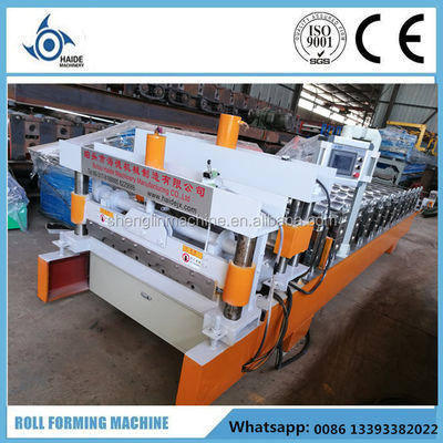 Metal Sheet Roof Forming Equipment , Automatic Roofing Sheets Rolling Machine Prices