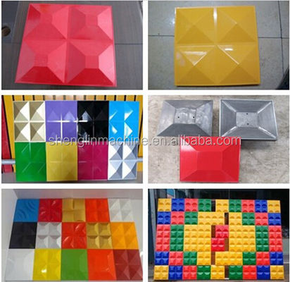 Haide High Quality 3d wall panel making machine,high speed 3d wall panel machine for decoration,three dimension trigger machine